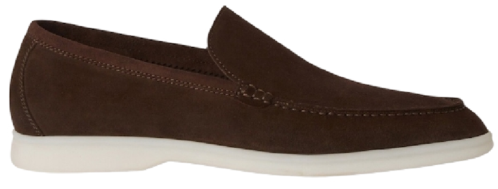 Giày Nam Loro Piana Summer Walk Loafer 'Chocolate' FAE8124-H026