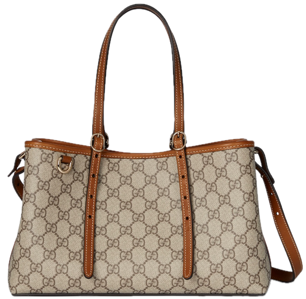 Túi Gucci GG Emblem Small Tote Bag 'Beige' 815214-FAD6L-9758