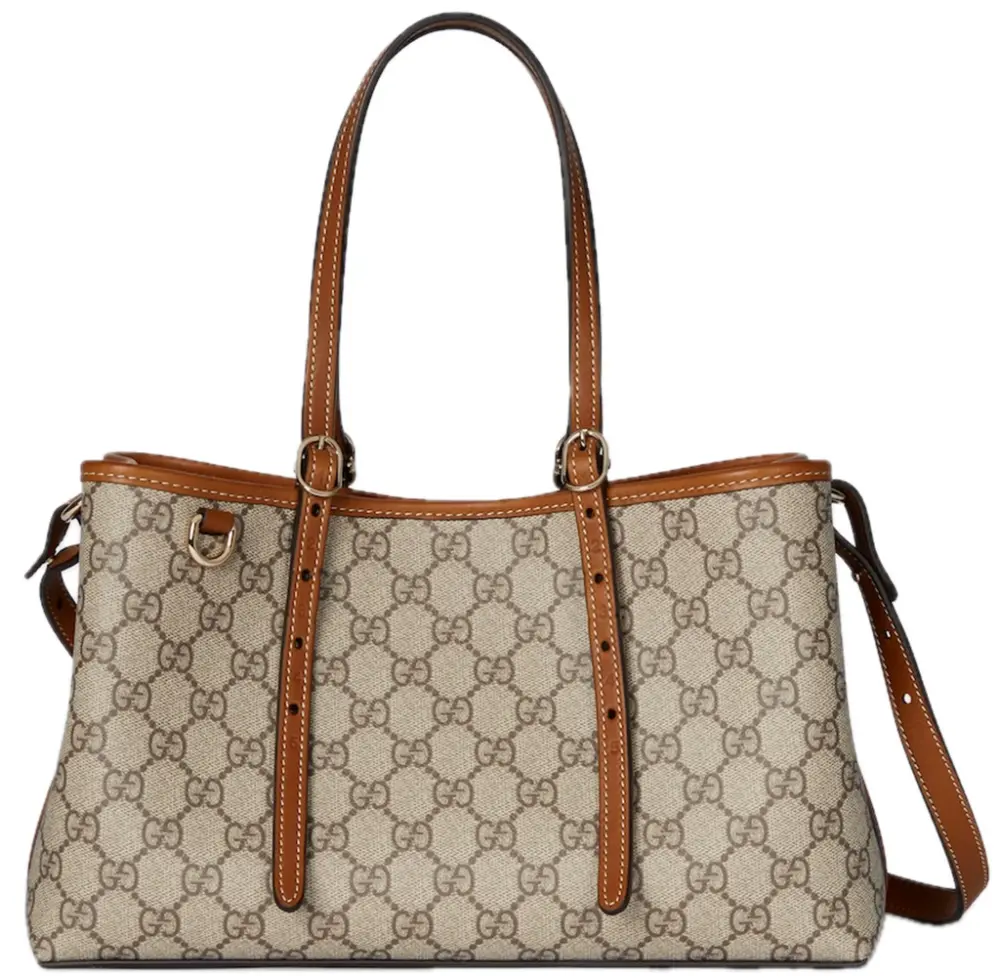 Túi Gucci GG Emblem Small Tote Bag 'Beige' 815214-FAD6L-9758