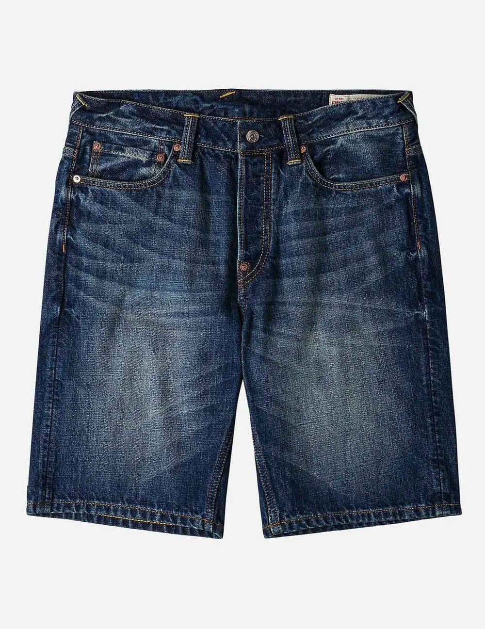 Quần Evisu Brocade Patchwork Shorts 'Indigo' 2ESHTM6DS1057XXDN - Ảnh 5