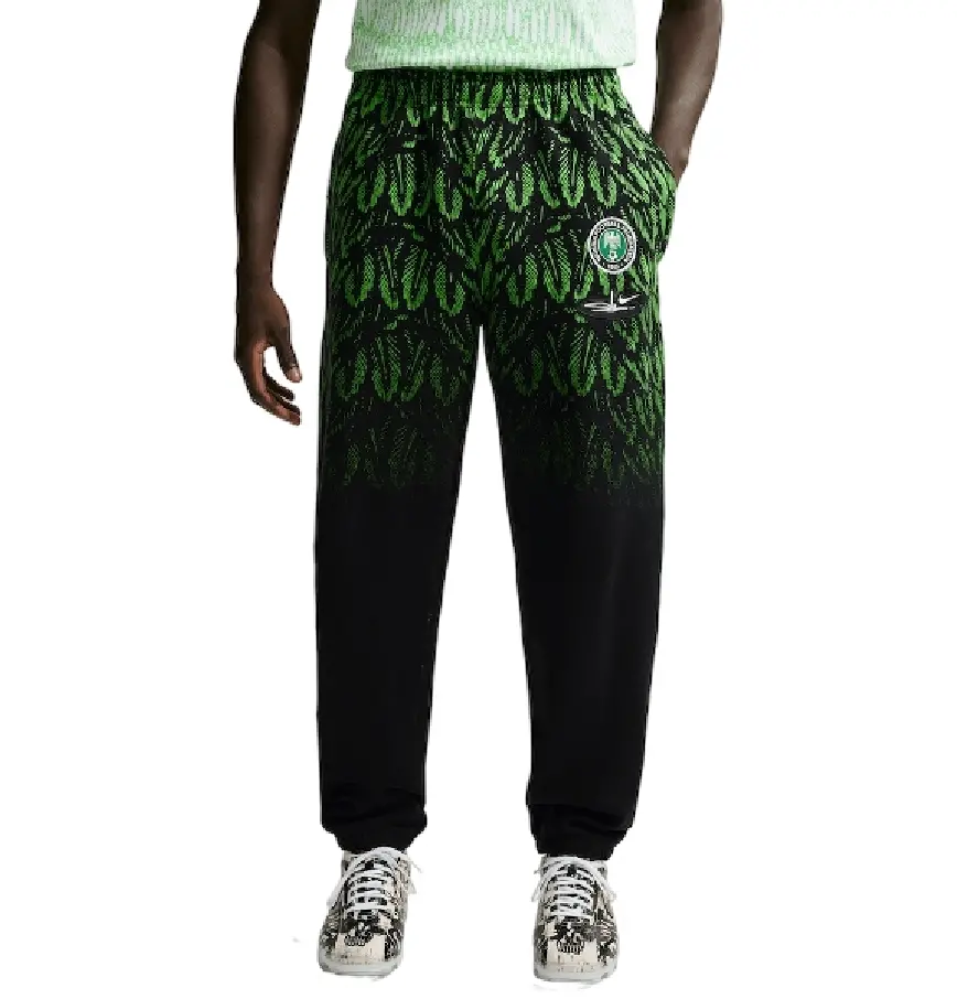 Quần Nike Nigeria x Slawn Fleece Trousers IR5218-010 - Ảnh 5