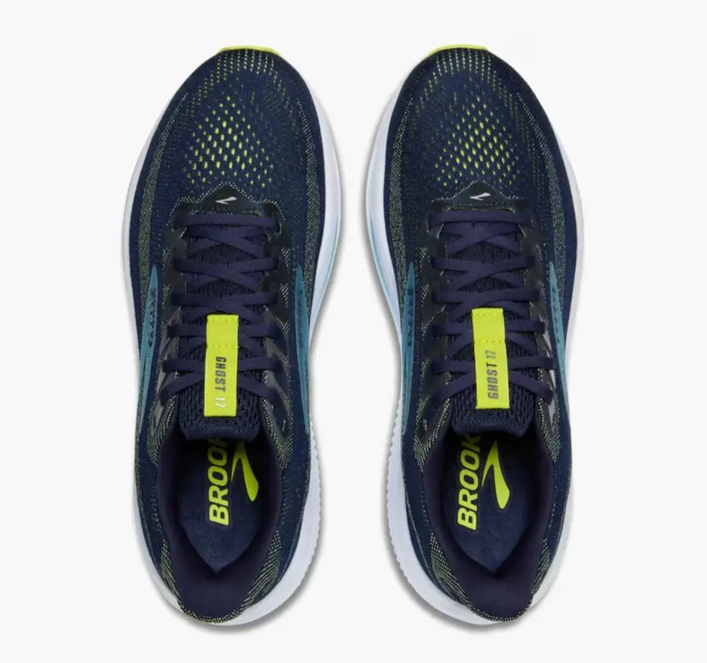 Alternative view of Giày Brooks Ghost 17 ‘Peacoat Lime Blue’ 110442-1D-414