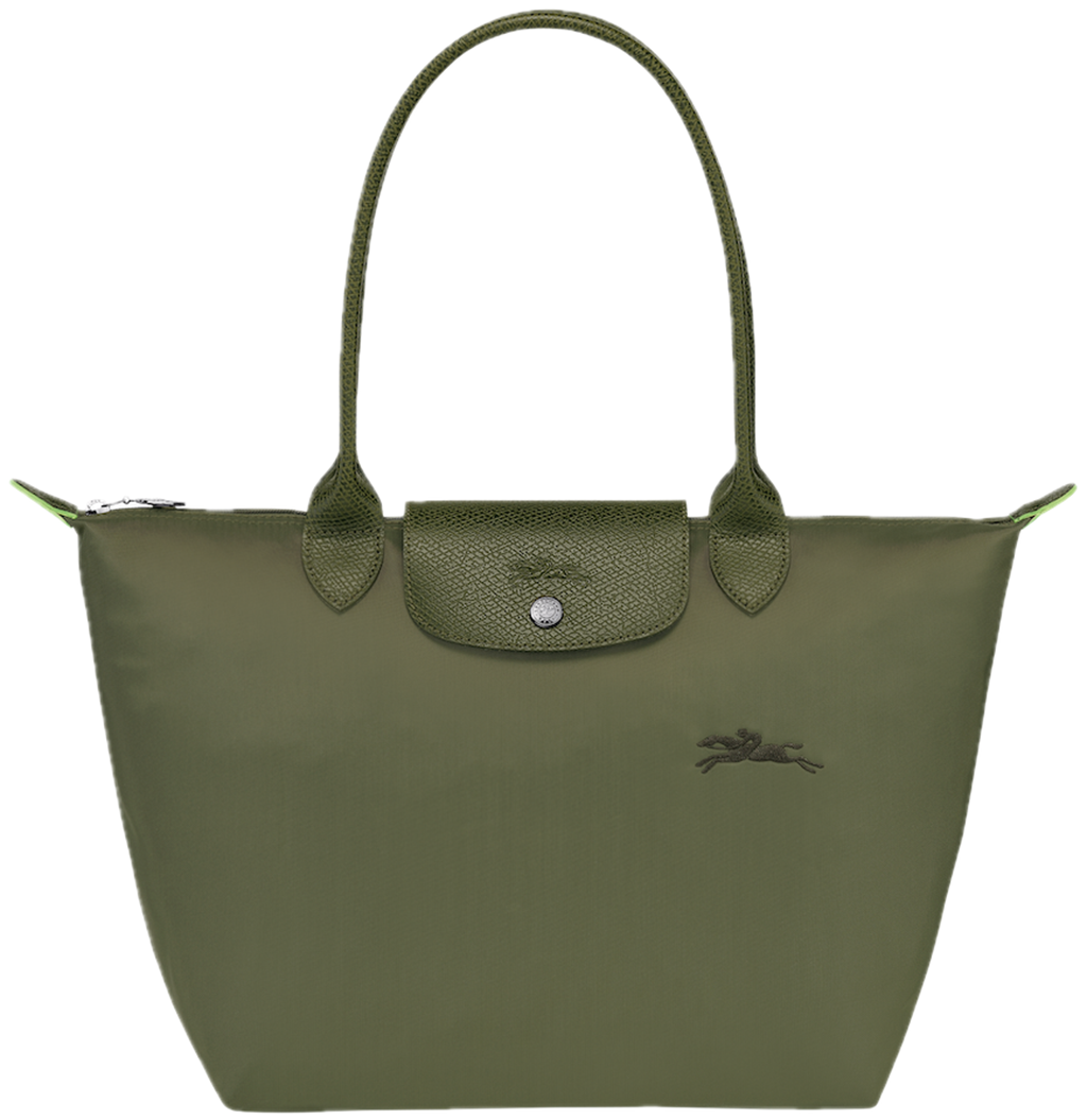 Túi Longchamp Le Pliage Green M Tote Bag 'Forest' L2605919479