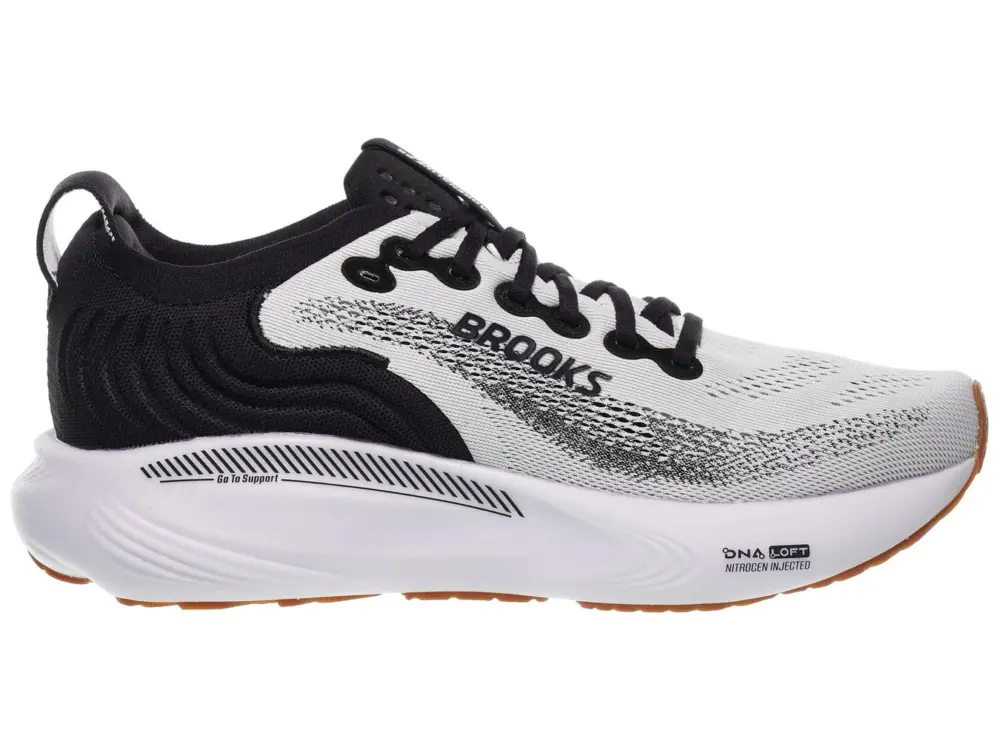 Giày Brooks Adrenaline GTS 25 ‘White Black Gum’ 110454-1D-189 - Ảnh 3