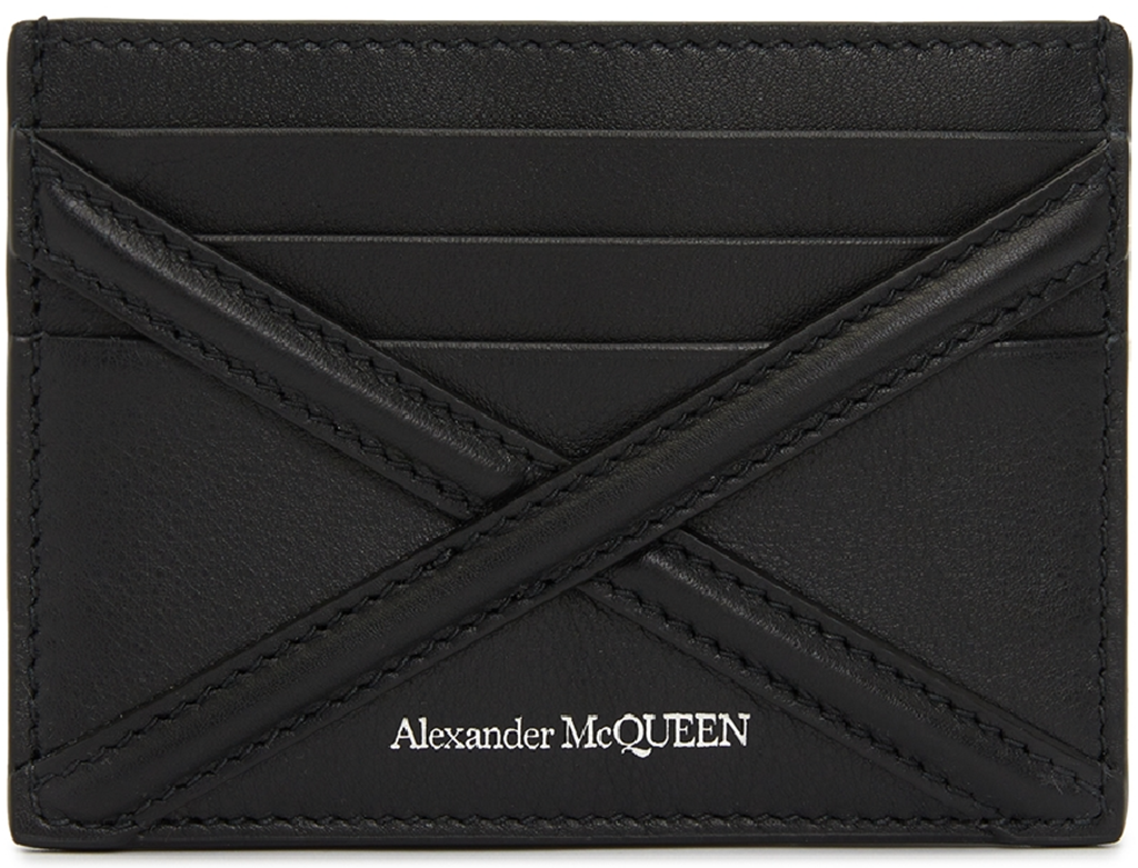 Ví Alexander McQueen Harness Card Wallet 'Black' 726324-1AAD0-1000