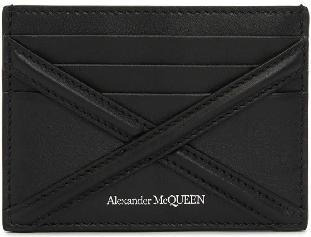 Ví Alexander McQueen Harness Card Wallet 'Black' 726324-1AAD0-1000