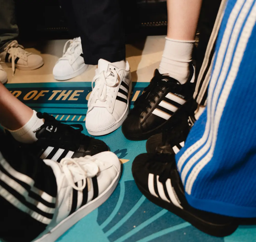 Alternative view of Giày Adidas Superstar II 'Core Black' JI0079