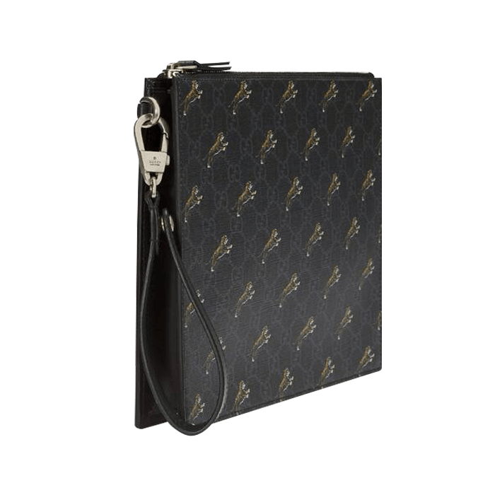 Alternative view of Túi Gucci Handbag Tiger Monogram 'Black' 575136-G2BAN-1087