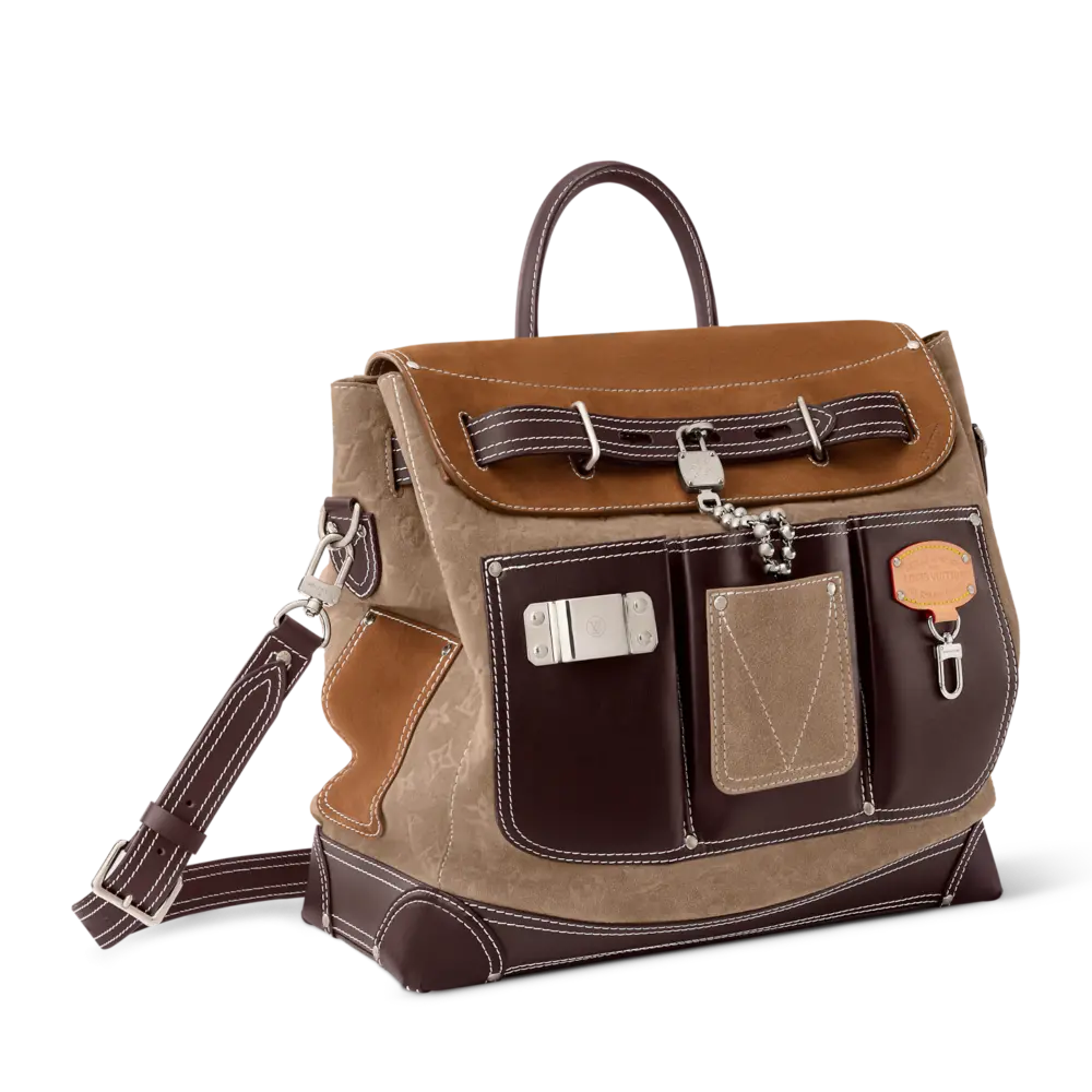 Túi Louis Vuitton Steamer 40 'Tan' M26019 - Ảnh 3