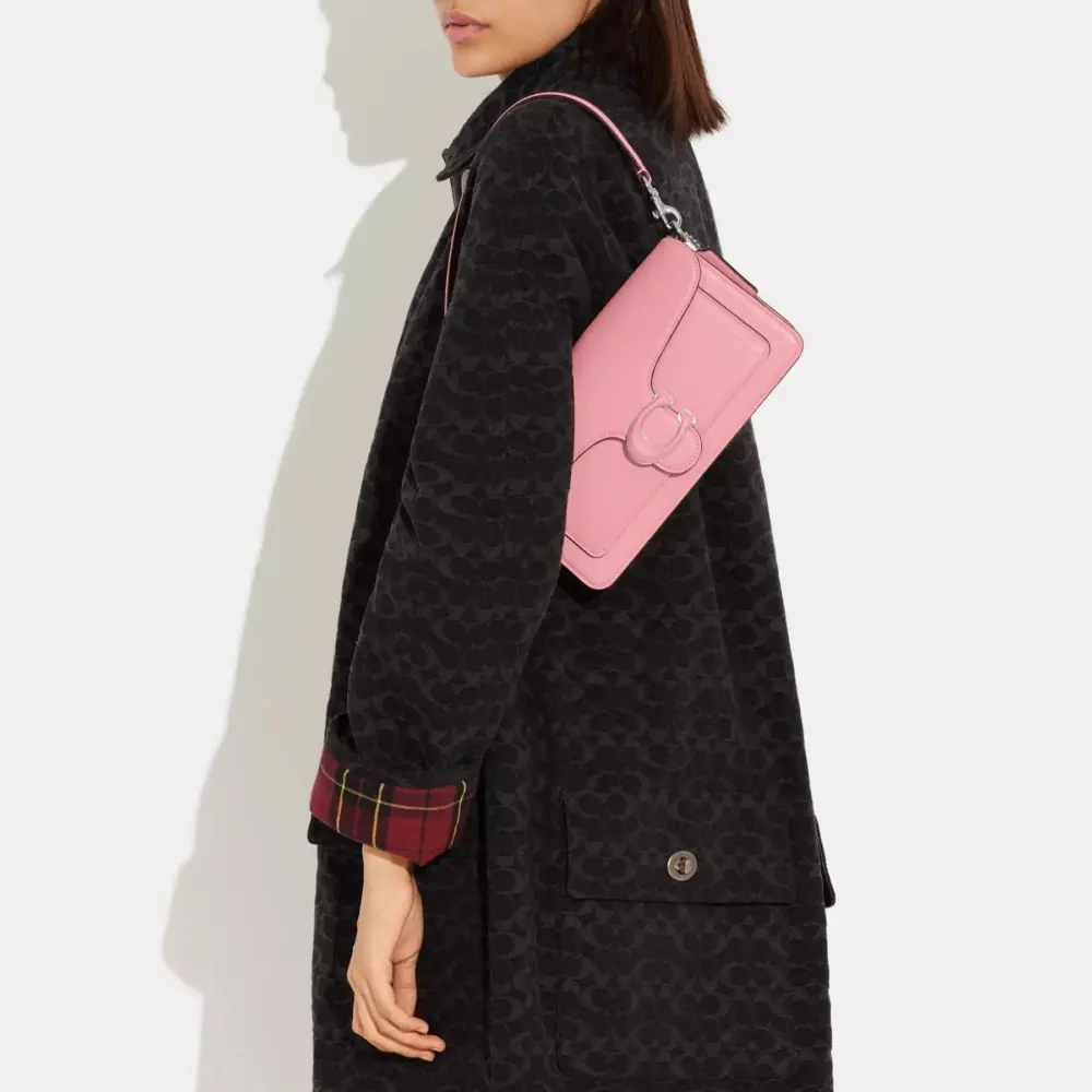 Túi Coach Tabby Shoulder Bag 26 'Pink' CH735-LHVDT - Ảnh 5