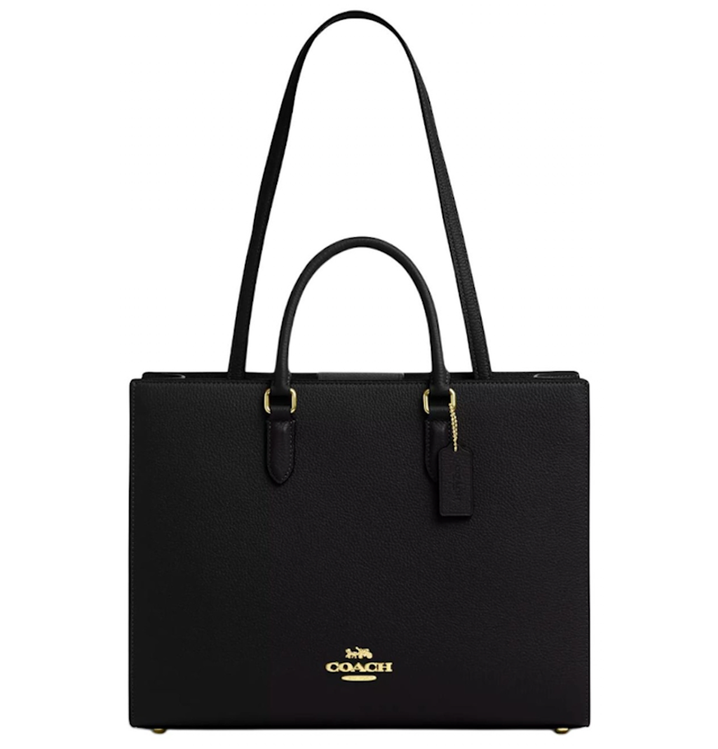 Túi Coach Tote Bag 'Black' CY666-IMBLK
