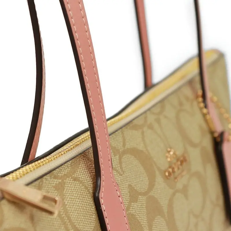 Túi Coach Zip Top Tote 30 'Brown' 4455-IMSDJ - Ảnh 3