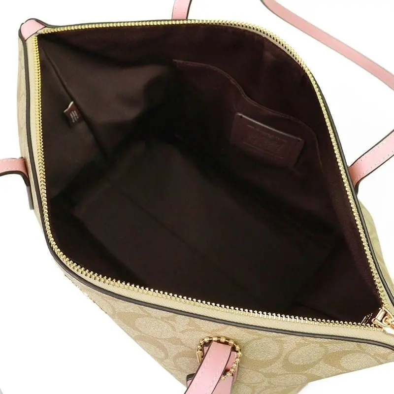 Alternative view of Túi Coach Zip Top Tote 30 'Brown' 4455-IMSDJ