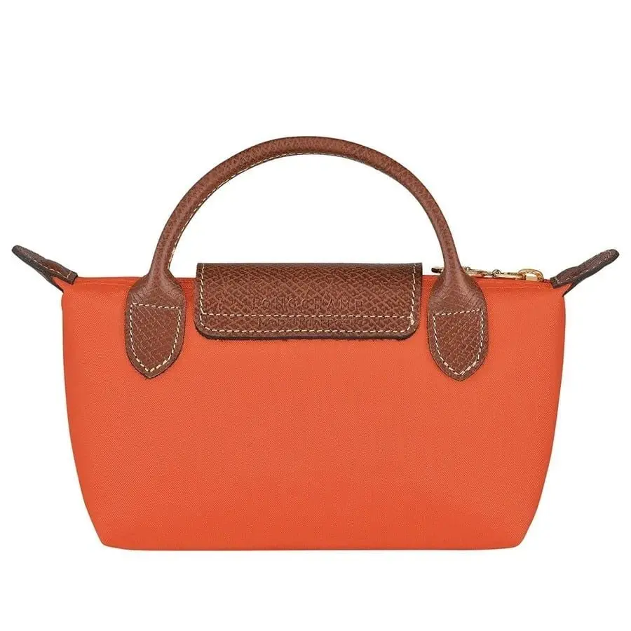Túi Longchamp Le Pliage Original Pouch 'Orange' 34175089P85 - Ảnh 3