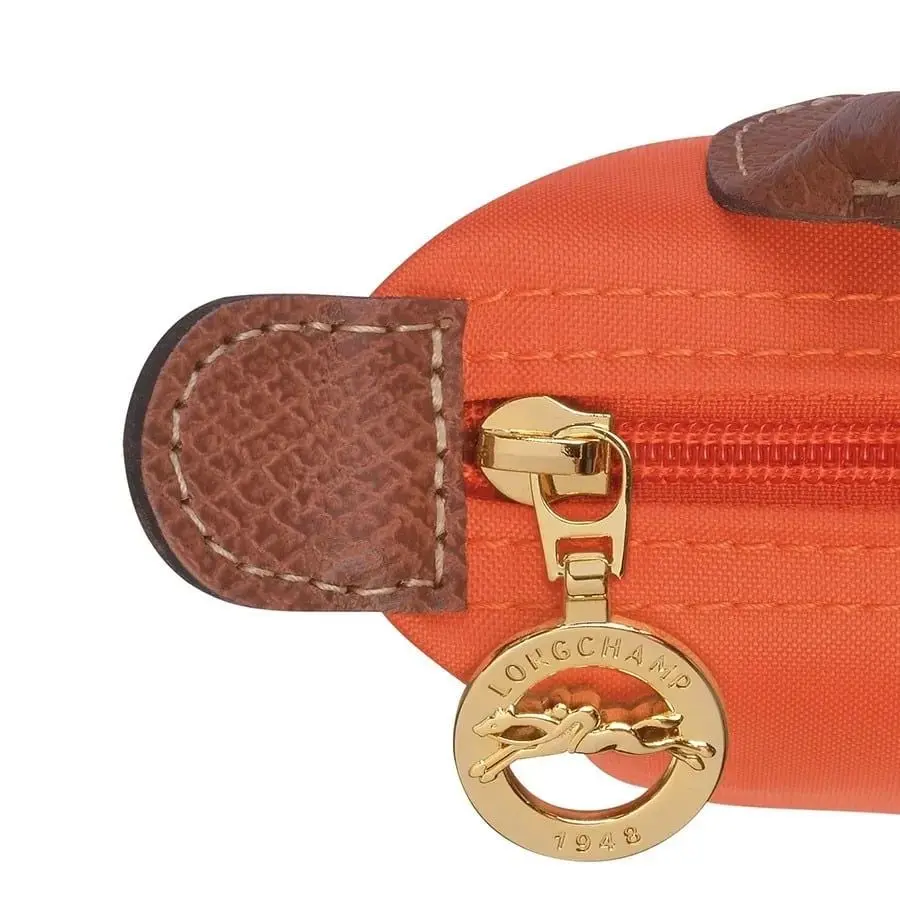 Túi Longchamp Le Pliage Original Pouch 'Orange' 34175089P85 - Ảnh 4