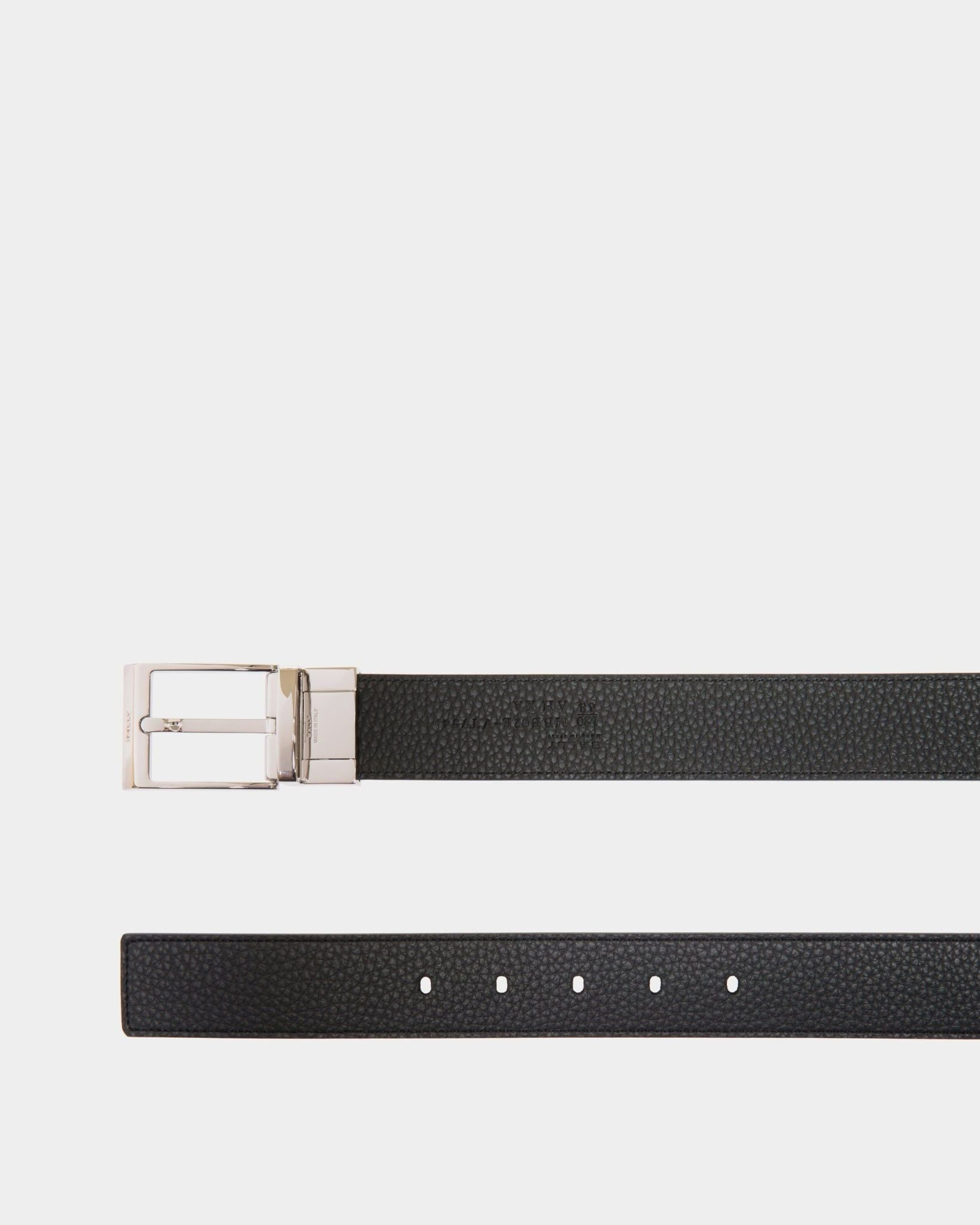 Thắt Lưng Nam Bally Shiffie 35mm Belt 'Navy' 6308169 - Ảnh 3