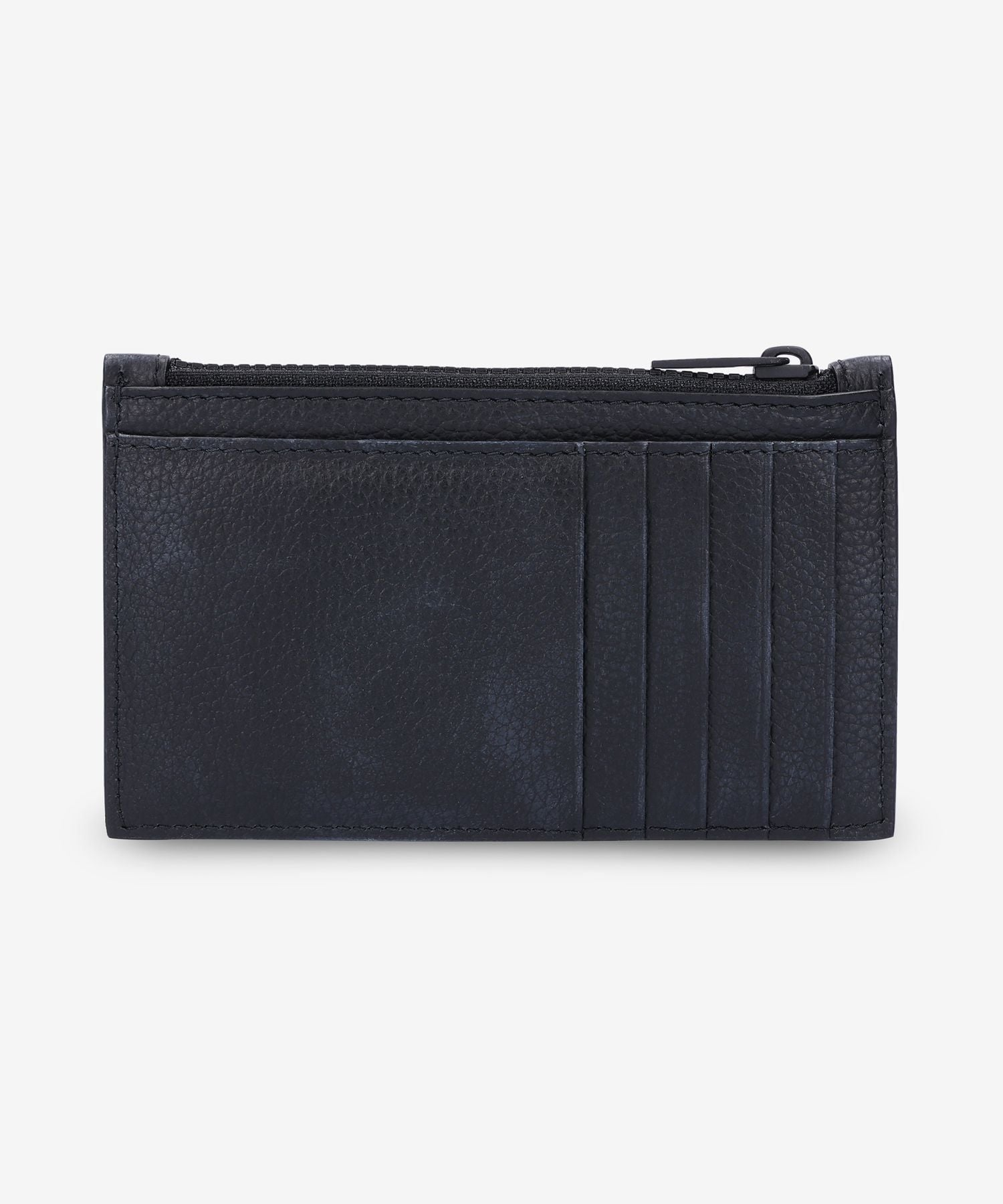 Alternative view of Ví Balenciaga Car Grained Calfskin Card Holder 'Black' 6637142AAD61091