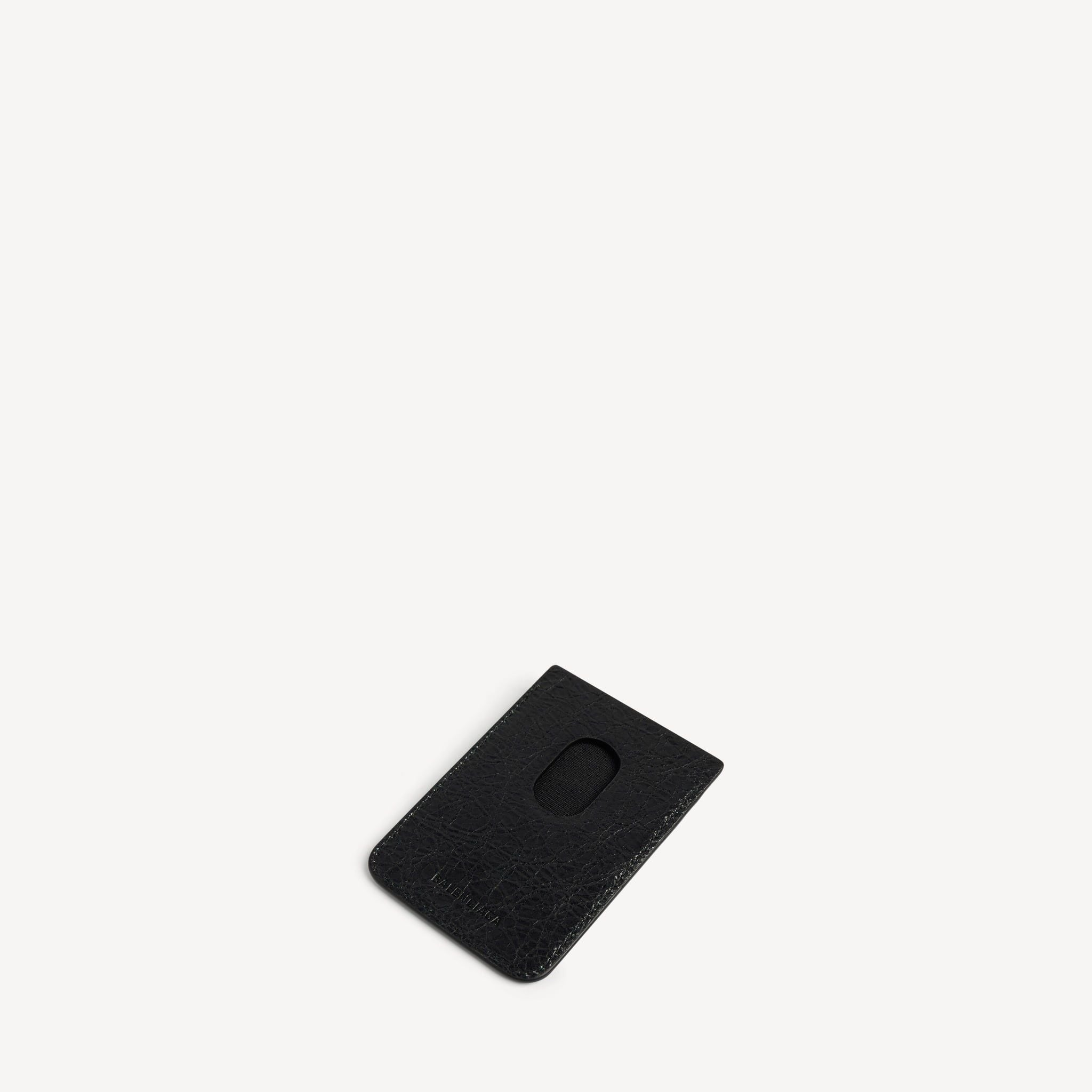 Ví Balenciaga Le City Magnet Card Holder 'Black' 8726652ABFY1000 - Ảnh 4