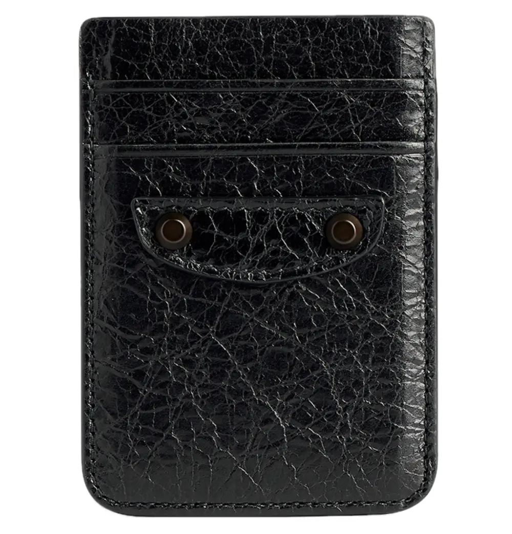 Ví Balenciaga Le City Magnet Card Holder 'Black' 8726652ABFY1000