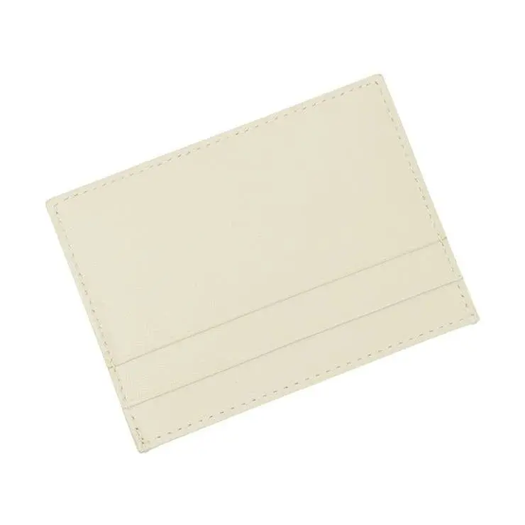 Alternative view of Ví Balenciaga Leather Card Holder 'Beige' 5943091L3739064