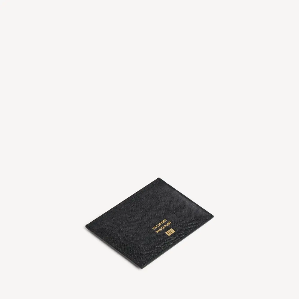 Alternative view of Ví Balenciaga Passport Card Holder ‘Black’ 8463282AB4Y1000
