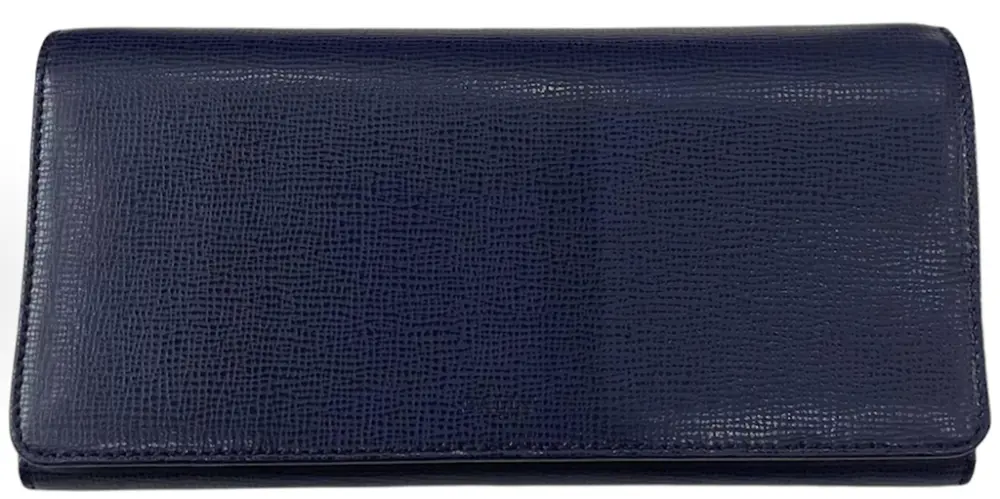 Ví Bally Long Wallet 'Navy' 6219823