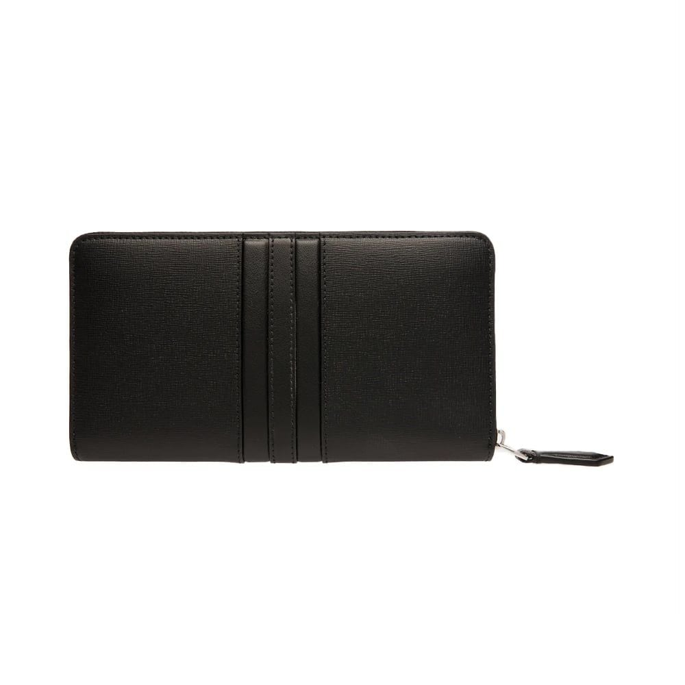 Ví Bally Mythos Zip Around Recycled Leather Wallet 'Black' 6308493 - Ảnh 4