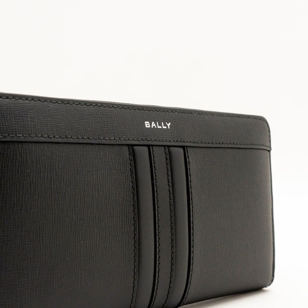 Ví Bally Mythos Zip Around Recycled Leather Wallet 'Black' 6308493 - Ảnh 3