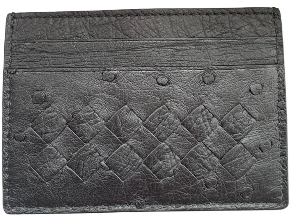 Ví Bottega Veneta Intrecciato Card Holder 'Black' 551811-VE0B8-8757
