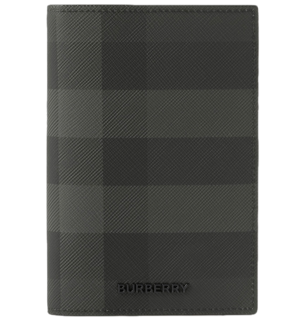 Ví Burberry Check Passport Holder 'Grey' 80732781