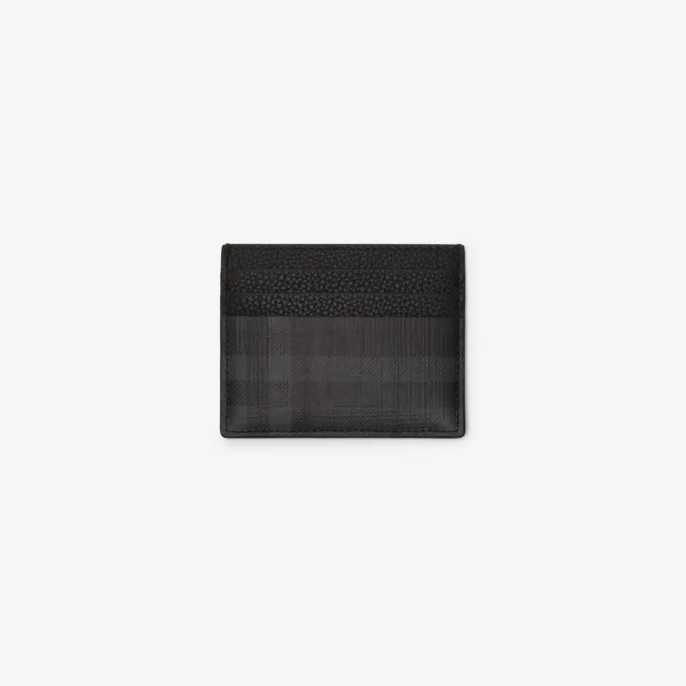 Alternative view of Ví Burberry City Check Card Case 'Grey' 81278671