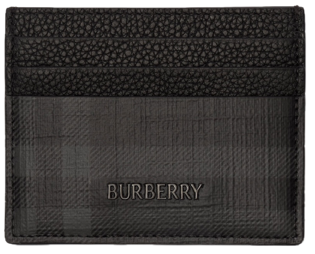 Ví Burberry City Check Card Case 'Grey' 81278671