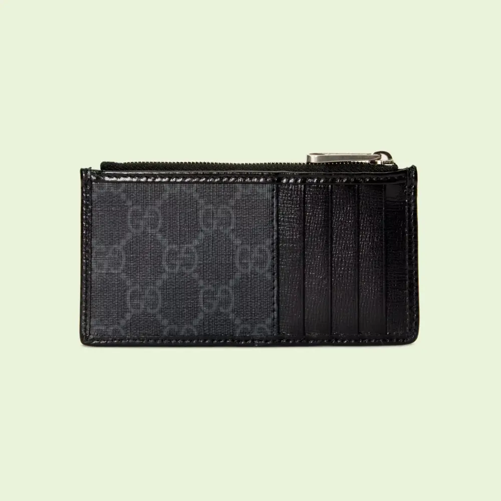 Ví Gucci Card Case Interlocking G 'Black' 697717-92TCF-1000 - Ảnh 4