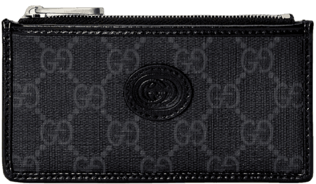 Ví Gucci Card Case Interlocking G 'Black' 697717-92TCF-1000