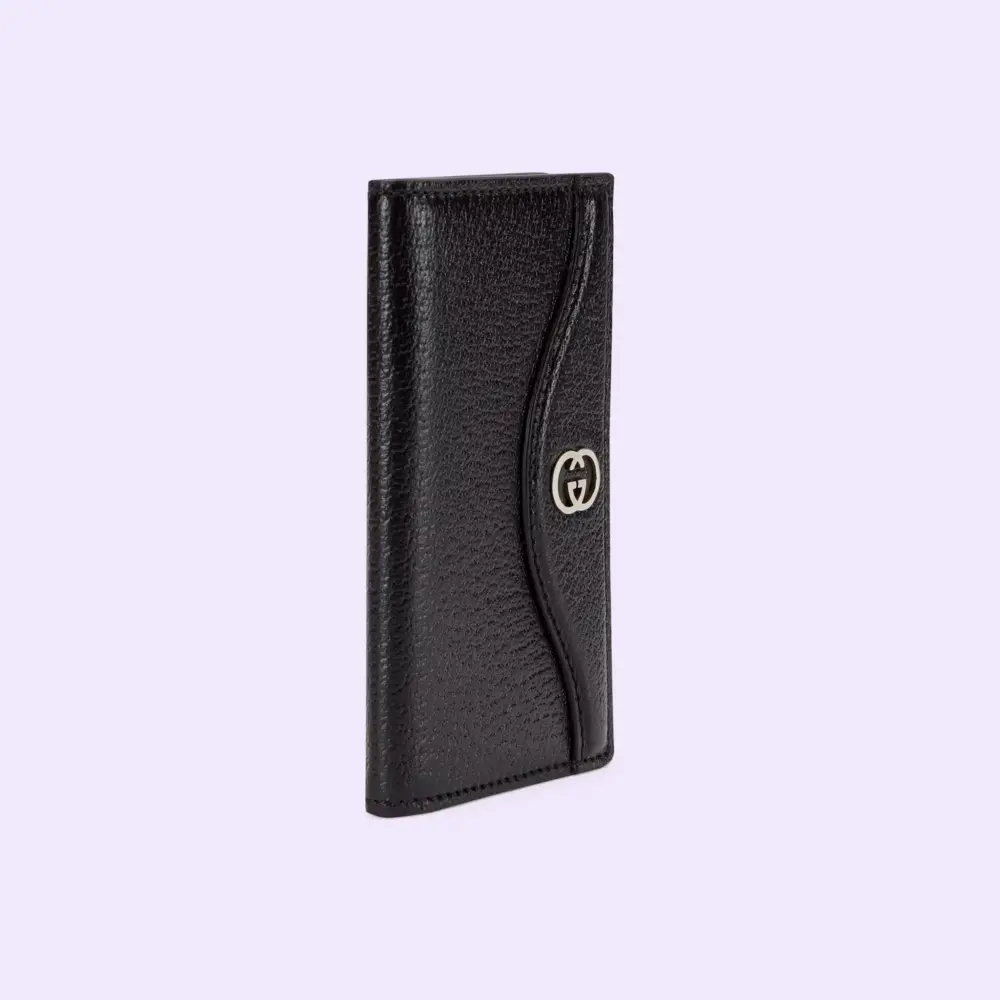Ví Gucci Card Case Interlocking G 'Black' 735004-DJ20N-1000 - Ảnh 3