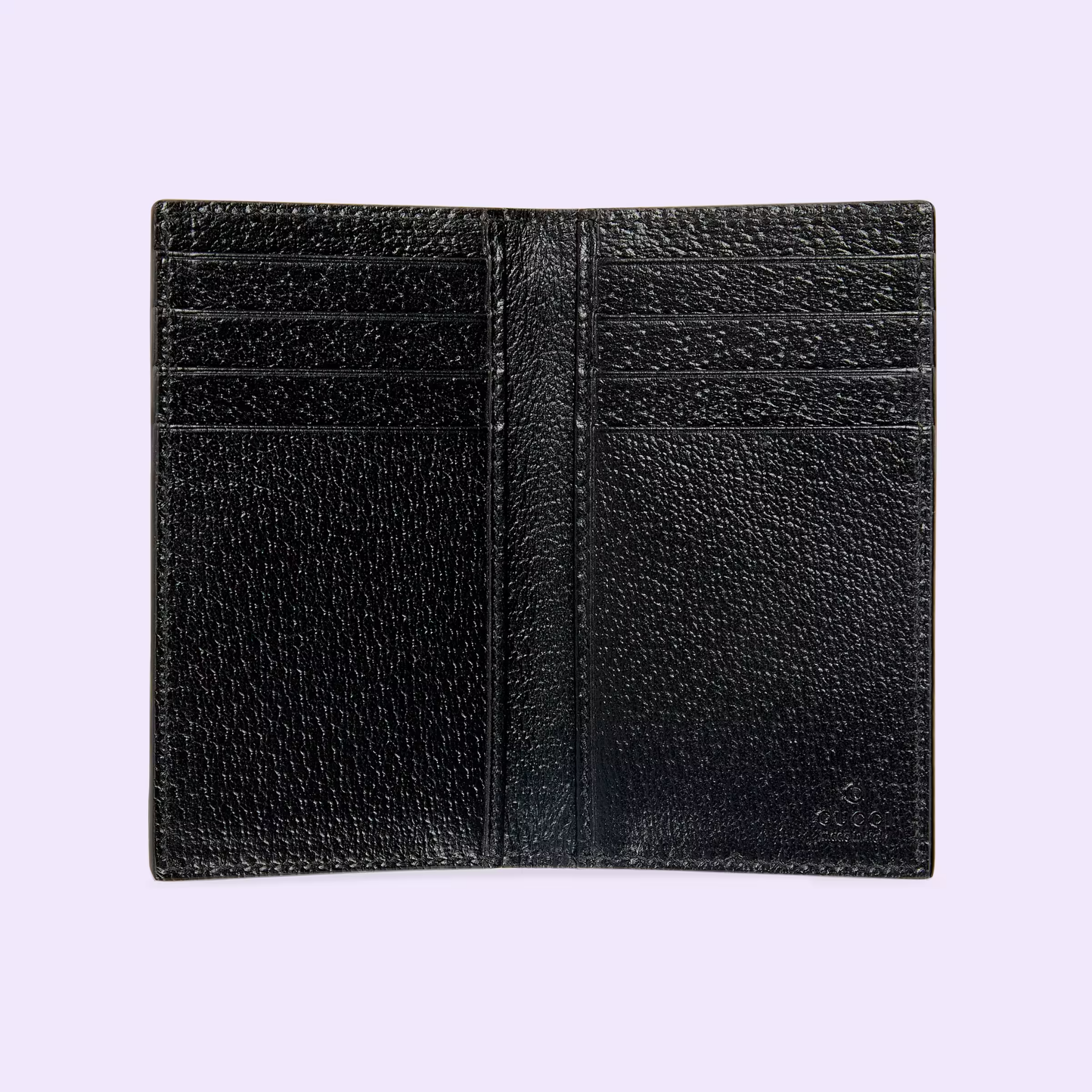 Alternative view of Ví Gucci Card Case Interlocking G 'Black' 735004-DJ20N-1000