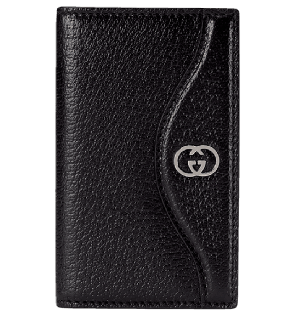 Ví Gucci Card Case Interlocking G 'Black' 735004-DJ20N-1000