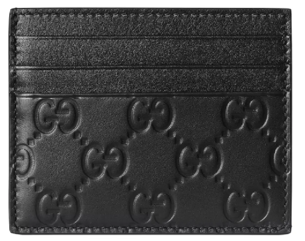 Ví Gucci GG Emblem Card Case 'Black' 850187-AAFDV-1000