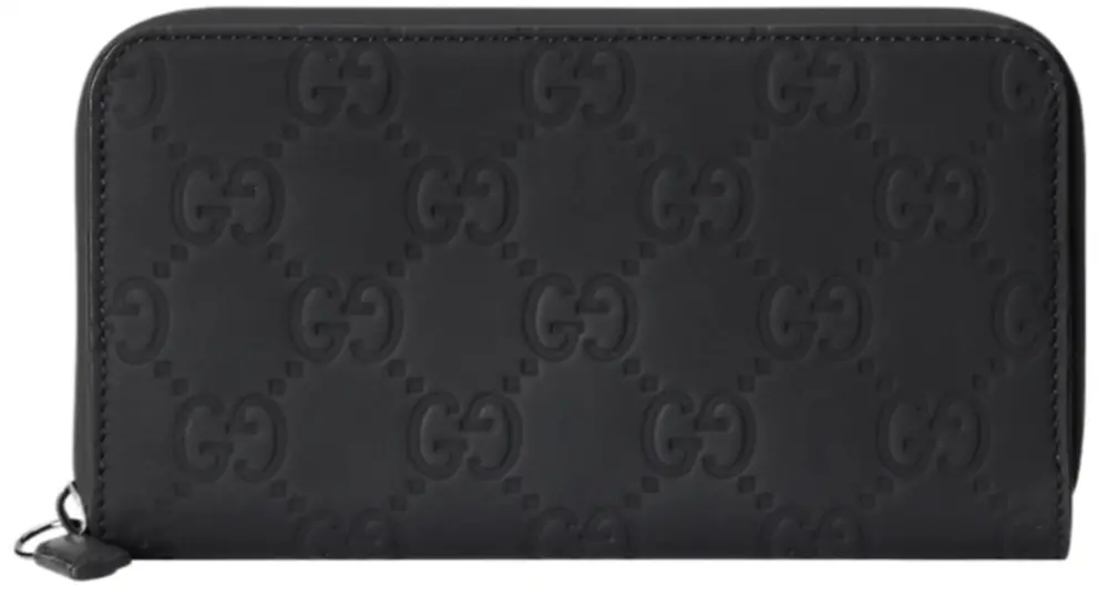 Ví Gucci Leather Long Wallet ‘Black’ 771421-AAC0L-1000