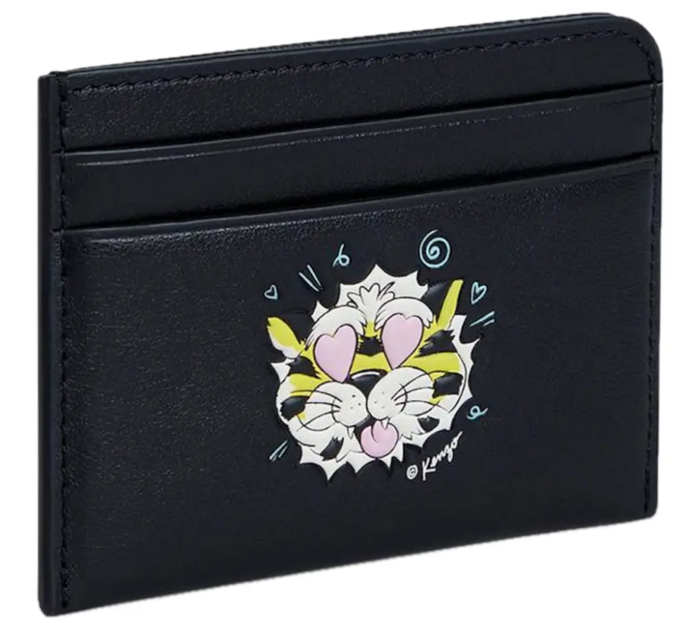Ví Kenzo Wild Tiger Card Holder 'Black' FG55PM600L21