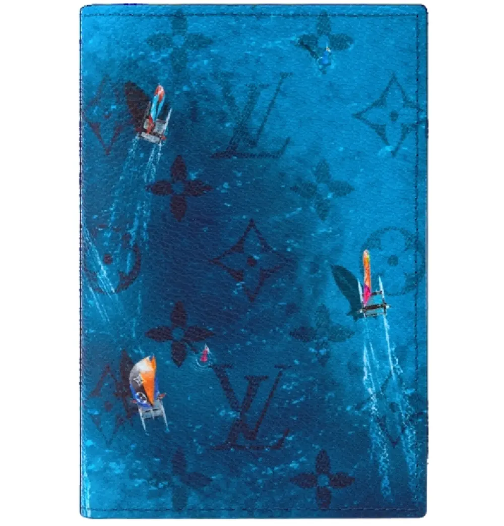 Ví Louis Vuitton Passport Cover 'Navy' M28806