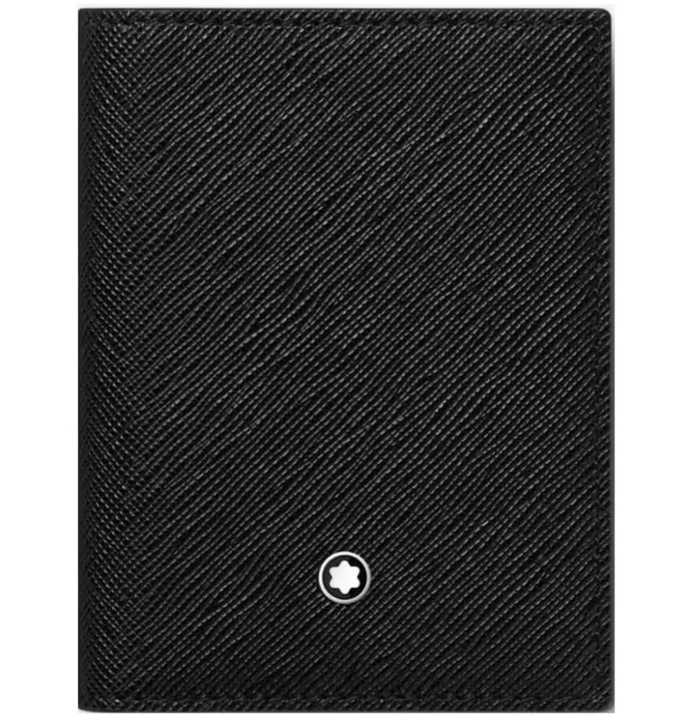 Ví Montblanc Sartorial Card Holder 4cc 'Black' 130322