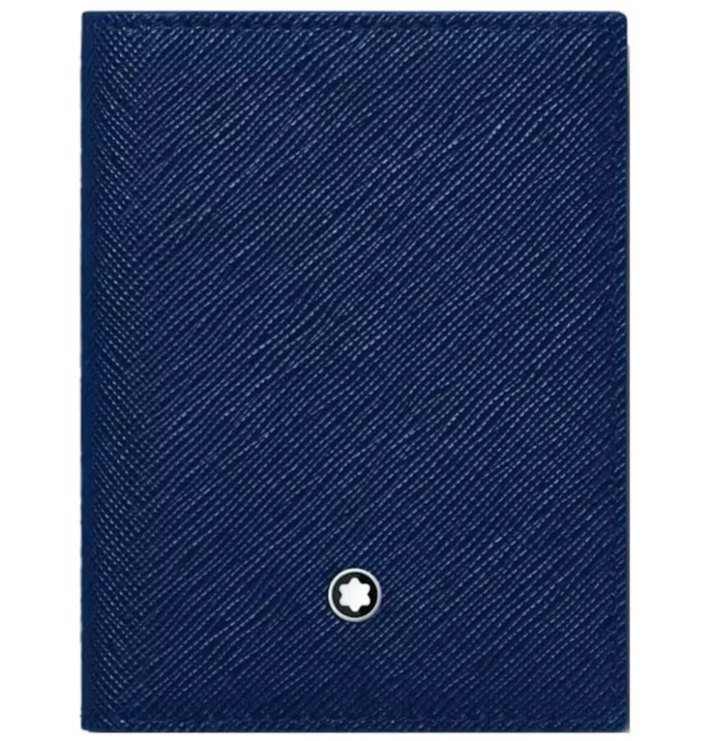 Ví Montblanc Sartorial Card Holder 4cc 'Navy' 130813