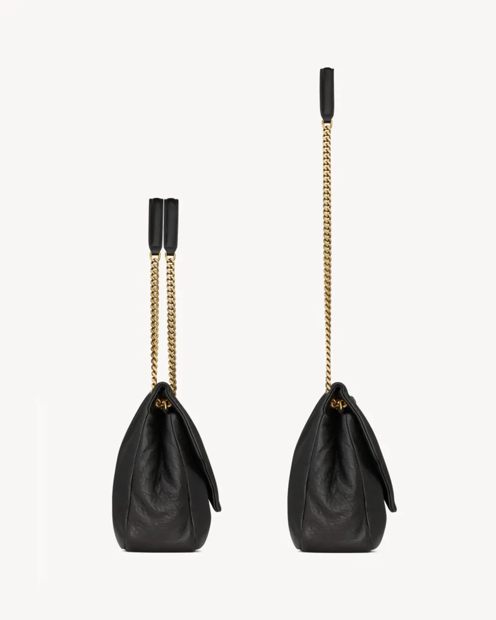 Túi Saint Laurent Calypso Large 'Black' 777399AACYT1000 - Ảnh 3