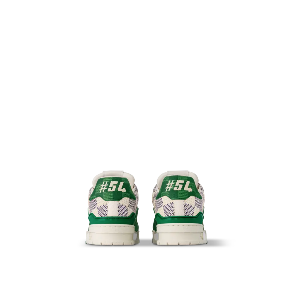 Alternative view of Giày Louis Vuitton LV Trainers 'Green' 1AC587