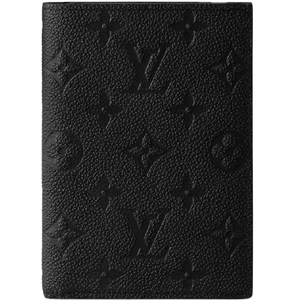 Ví Louis Vuitton Passport Cover 'Black' M63914