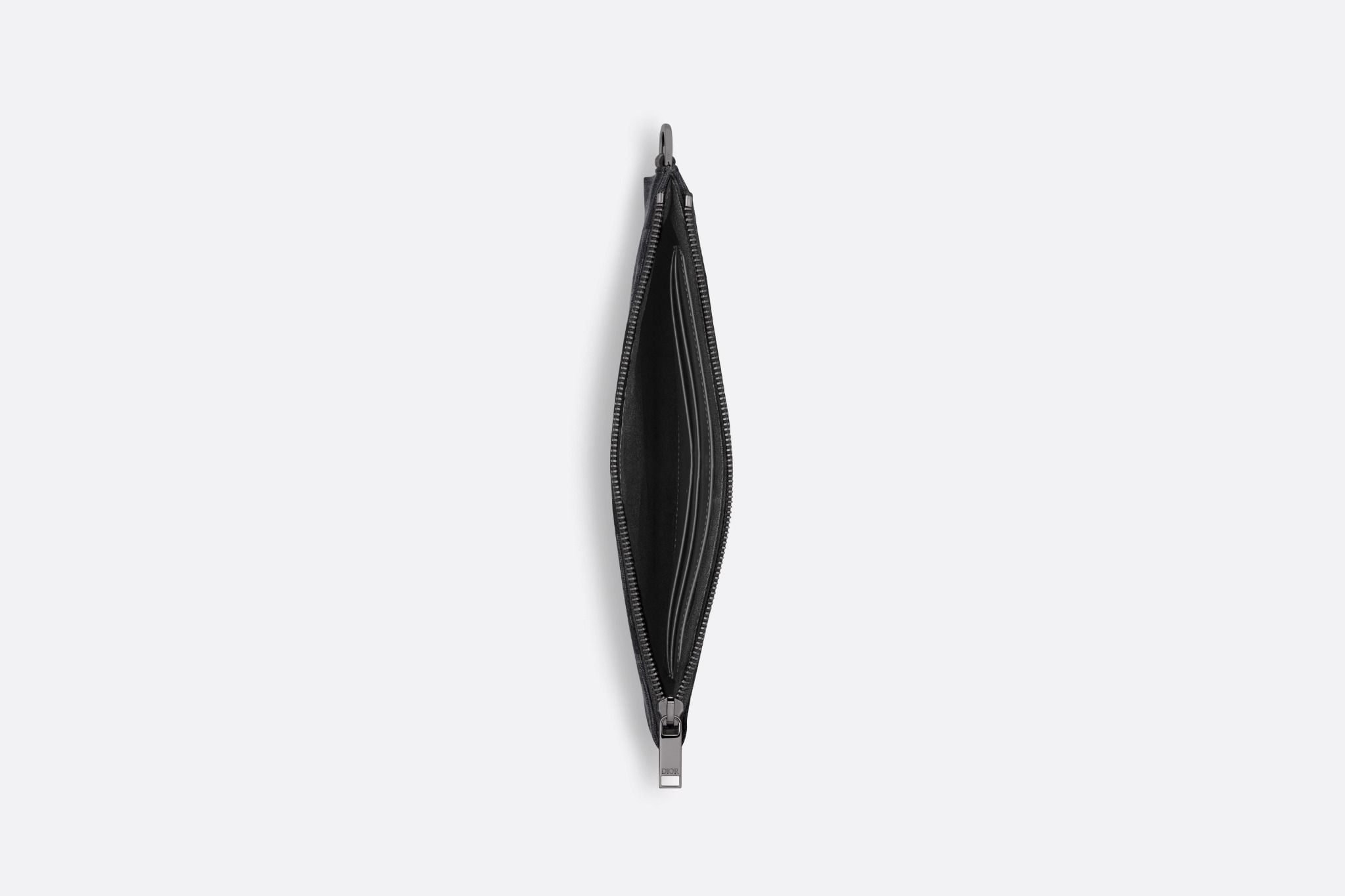 Ví Nam Dior A5 Pouch 'Black' 2ESCA490YXL-H03E - Ảnh 3