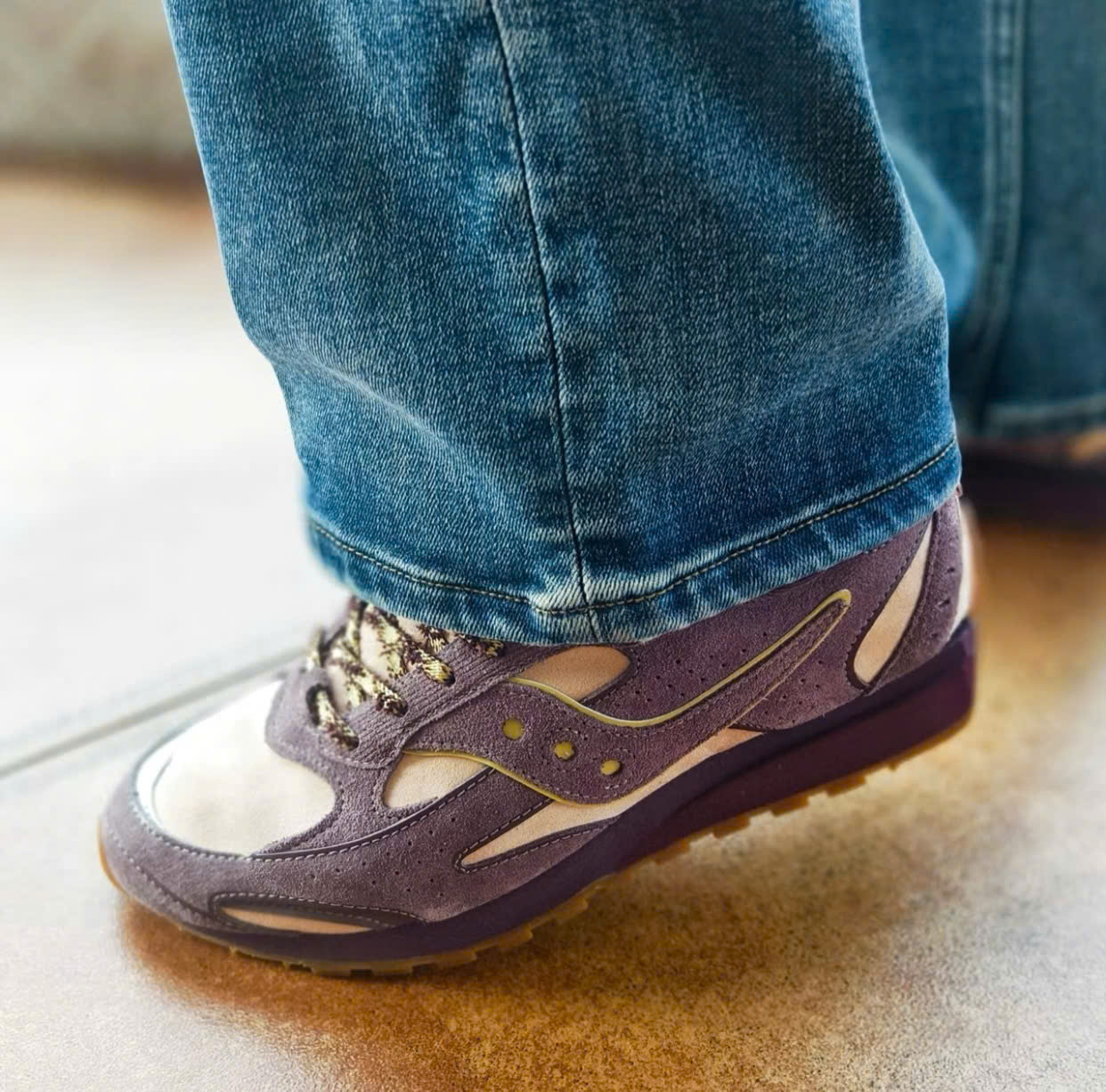 Alternative view of Giày Saucony Trainer 80 X ‘Powder Purple’ S79070-8