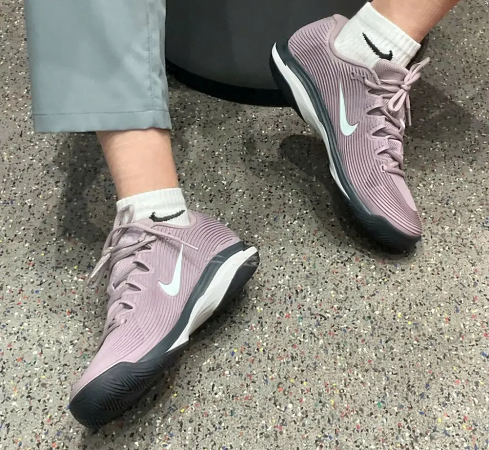 Giày Nike Vapor 12 Hard Court 'Light Violet Ore' IB2534-200 - Ảnh 3