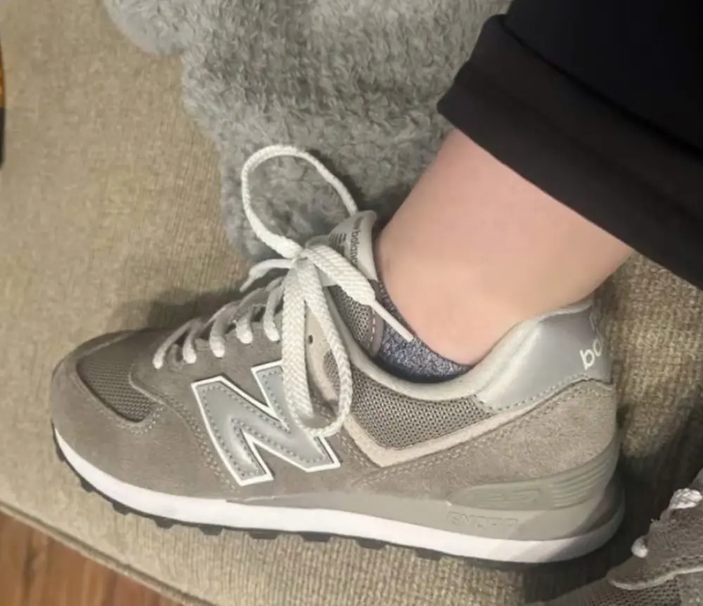 Alternative view of Giày New Balance 574 Core 'Grey White' GC574EVG